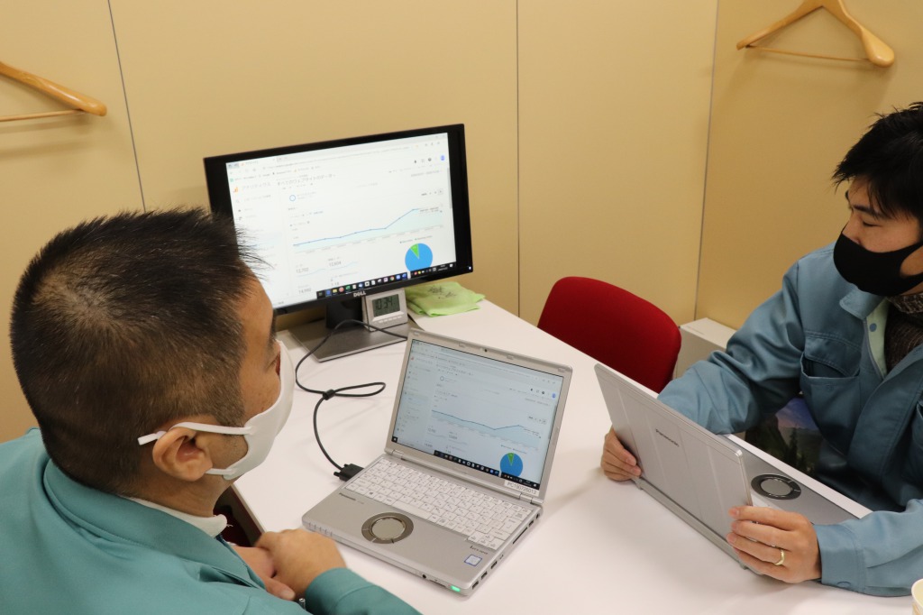 打合せ風景
